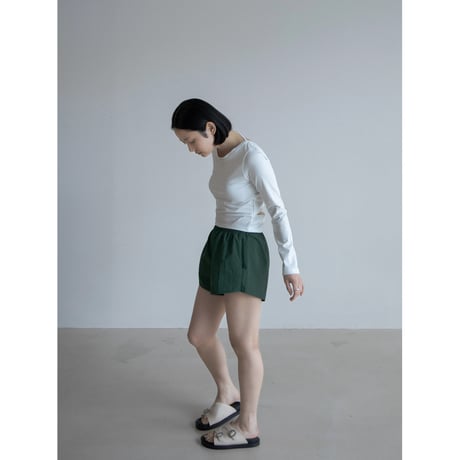 《予約販売》mannish washer short pants/3colors_np1019