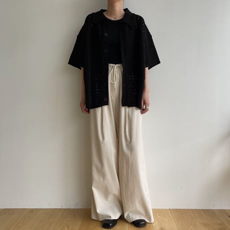 《予約販売》natural wide pants/2colors_np0809