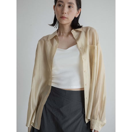 《予約販売》sheer charm shirt/2colors_nb0303