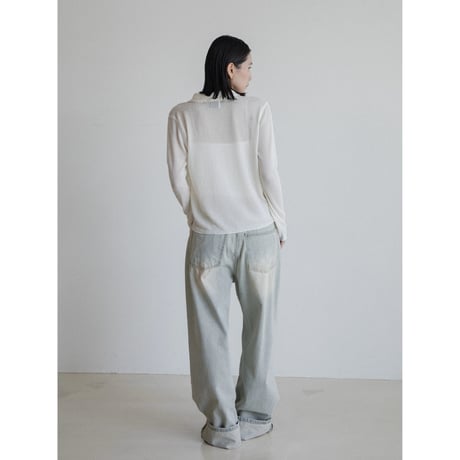 【NOKCHA original】linen knit cardigan/2colors_nt2348