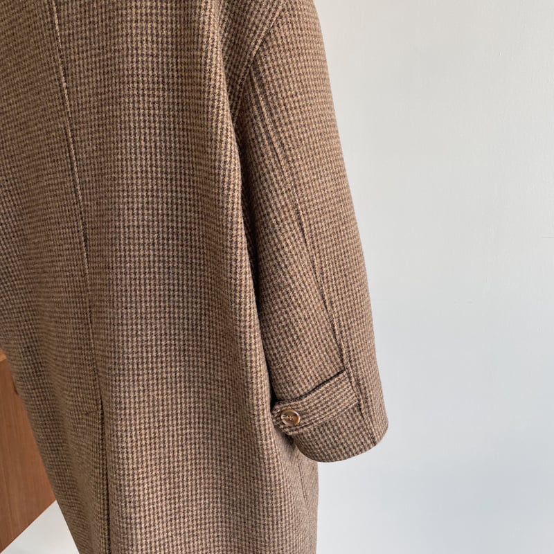 【nokcha】hounds tooth check coat チェスターコート nokcha】hounds tooth check coat チェスターコート Avec Les