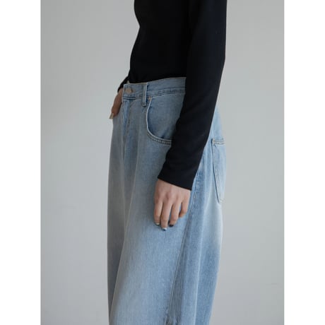 《予約販売》oval soft jeans/2colors_nj0130