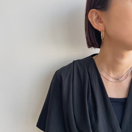 《予約販売》circle medium pierce/2colors_na0568