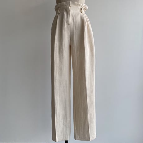 【nokcha original】rincl soft pants/ivory_np0468