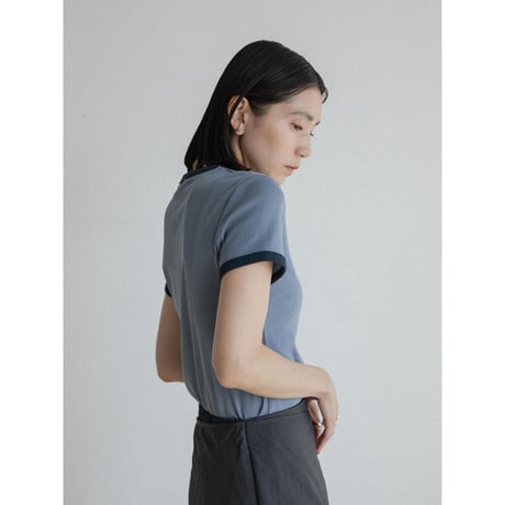 《予約販売》accent color minimal tee/2colors_nt2309