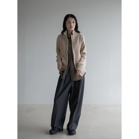 《予約販売》vintage like pigment knit cardigan/2colors_no0392