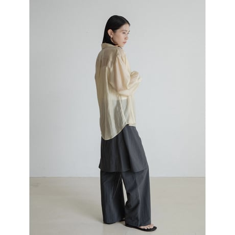 《予約販売》sheer charm shirt/2colors_nb0303