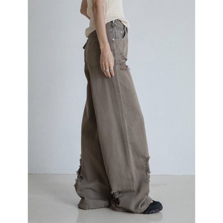 《予約販売》crash pigment jeans_nj0151