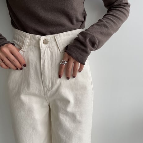 《予約販売》fringe jeans/2colors_nj0038