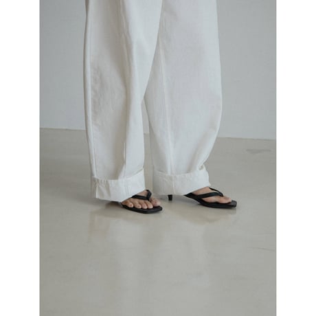 《予約販売》thong mule sandal/2colors_na0741