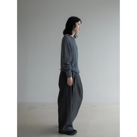 《予約販売》alpaca rich knit tops/2colors_nt2143