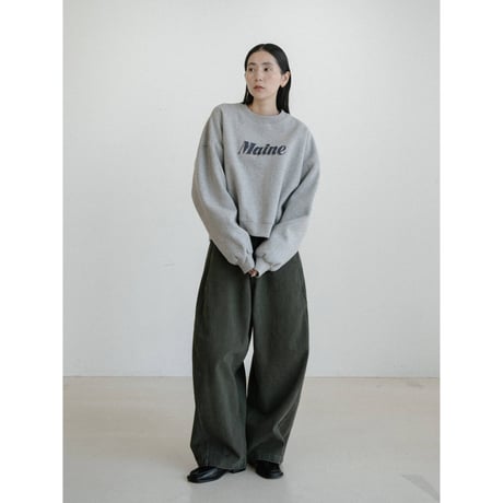 《予約販売》Maine warm sweat pullover/2colors_nt2468