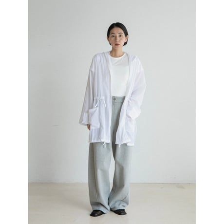 《予約販売》accent gather minimal tee/2colors_nt2549