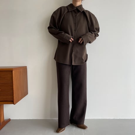 《予約販売》relax mannish pants/2colors_np0495