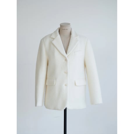 《予約販売》quilting linner mohair like jacket/2colors_no0494