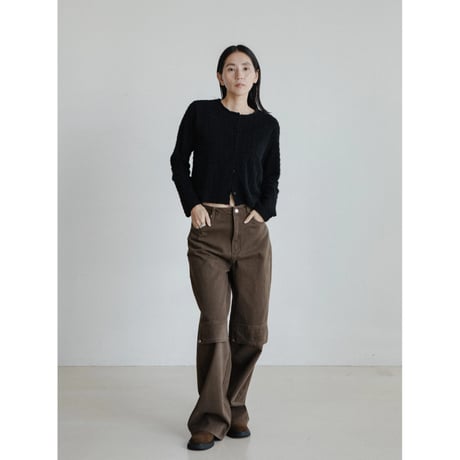 《予約販売》jacquard pattern knit cardigan/2colors_nt2399
