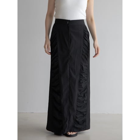 《予約販売》gather long skirt/2colors_ns0093