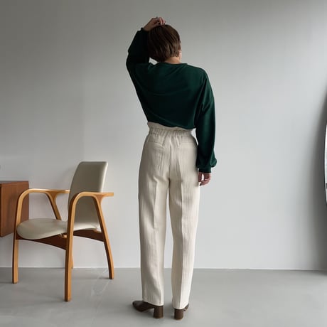 【nokcha original】rincl soft pants/ivory_np0468