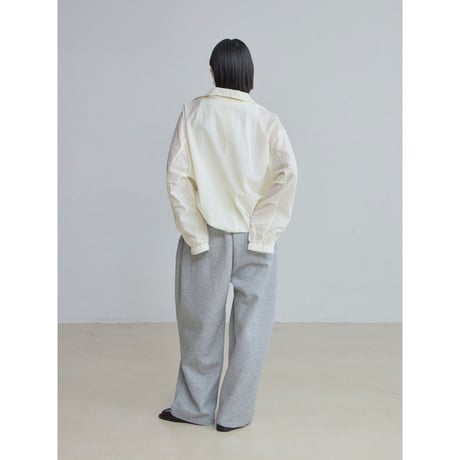 《予約販売》tuck oval sweat pants_np1207