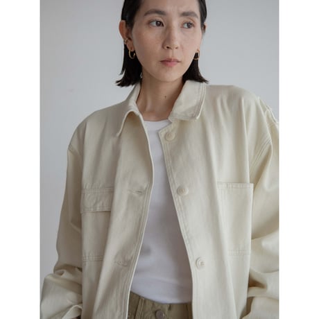 《予約販売》mannish denim jacket/2colors_no0457