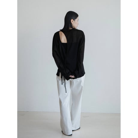 《予約販売》rivet accent pants/2colors_np1148