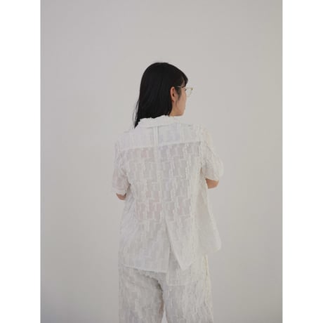 【NOKCHA original】jacquard shirt/3colors_nb0244
