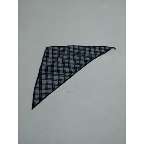 《予約販売》check sheer scarf/2colors_na0713