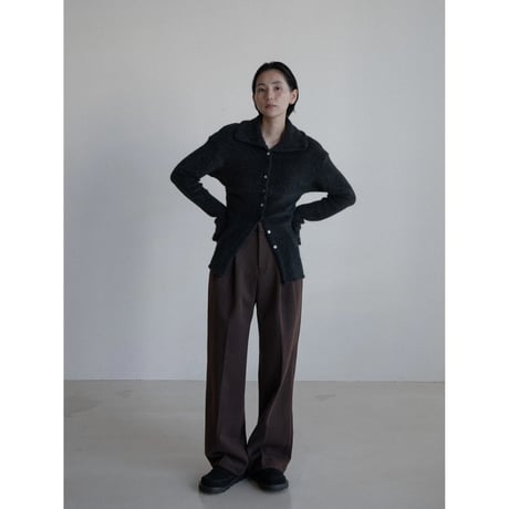 《予約販売》warm twill wide slacks pants/2colors_np1055