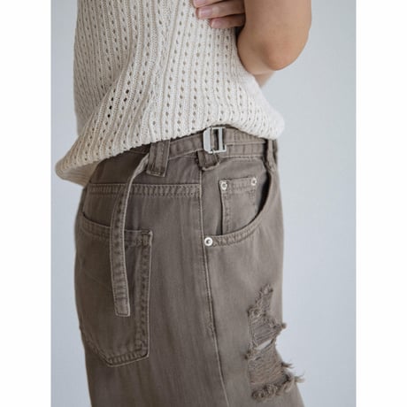 《予約販売》crash pigment jeans_nj0151