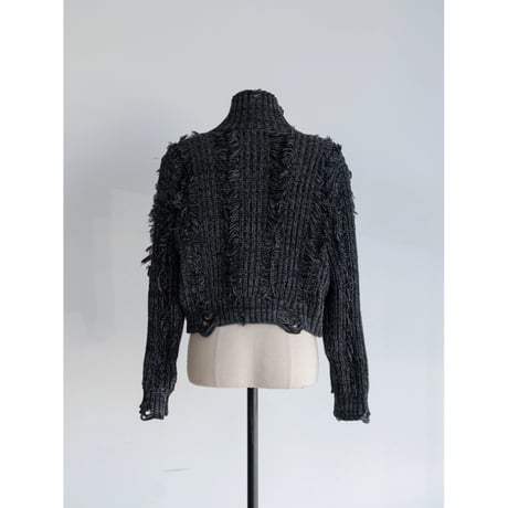 《予約販売》melange minimal knit cardigan_nt2462