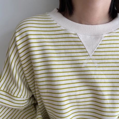 《予約販売》border croped mtm/2colors_nt1323