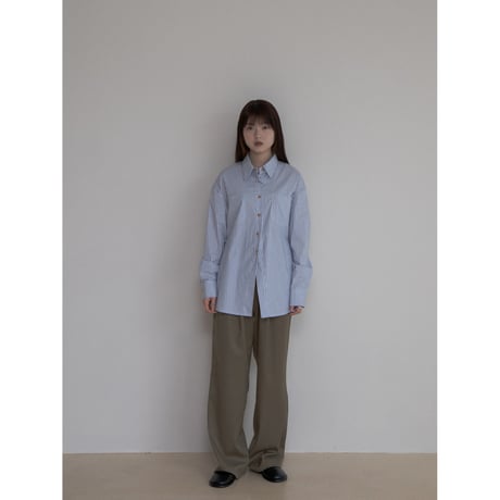 《予約販売》ivy stripe 2way shirt/2colors_nb0228