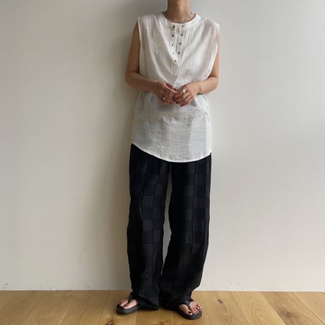 《予約販売》botan mannish tank top/2colors_nt1743