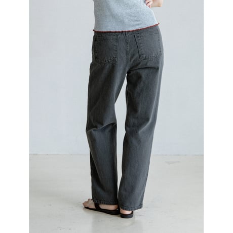 《予約販売》ashed straight jeans/2colors_nj0191