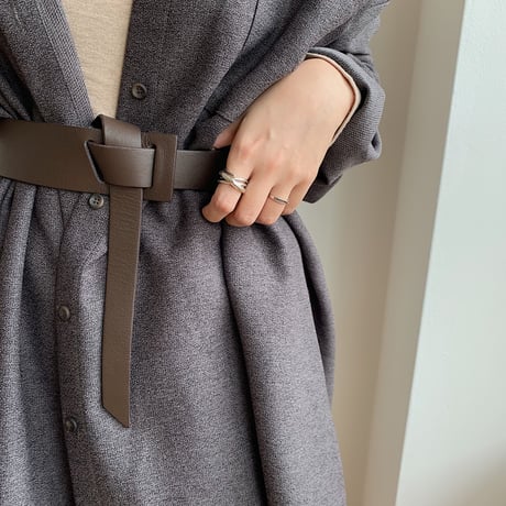✳︎予約販売✳︎leather belt/2colors_na0082