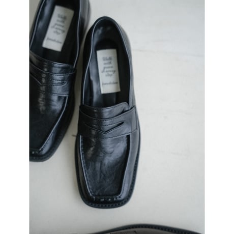 《予約販売》square toe loafer/2colors_na0765
