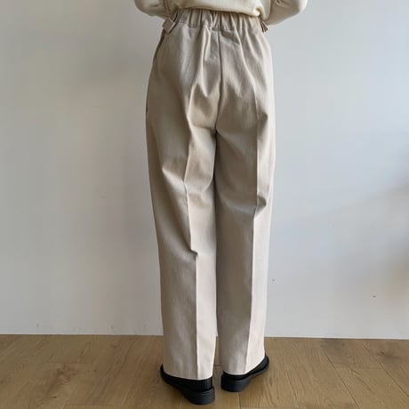 《予約販売》side buckle wide pants/3colors_np0738