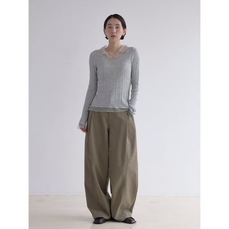 《予約販売》docking décolleté tops/2colors_nt2529