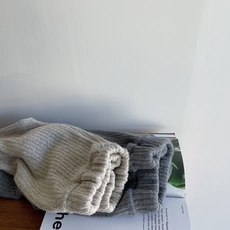 《予約販売》knit lib pants/2colors_np0515