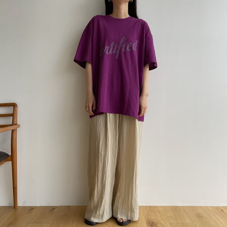 《予約販売》vintage like over tee/3colors_nt1660