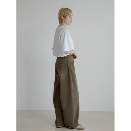 《予約販売》vintage like cocoon jeans/2colors_nj0139