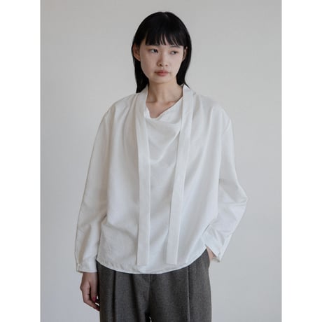 《予約販売》tie blouse/2colors_nb0270