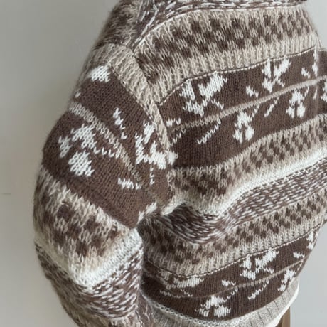 《予約販売》nordic rich knit/2colors_nt1515