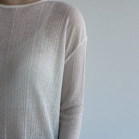 《予約販売》sheer lady tops/2colors_nt1972