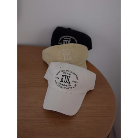 《予約販売》embroidery mannish cap/3colors_na0692
