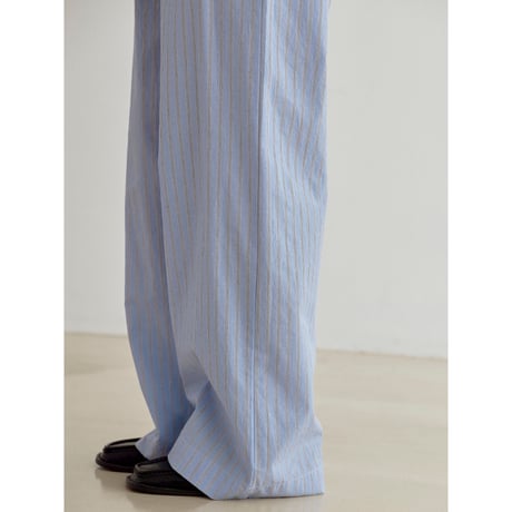 《予約販売》stripe cotton pants/2colors_np1232