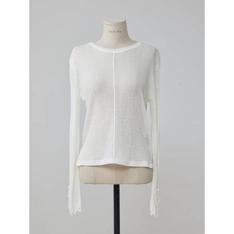 【NOKCHA original】custom sheer lib tops/3colors_nt2484