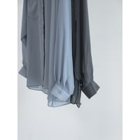 《予約販売》sheer over pocket shirt_nb0392