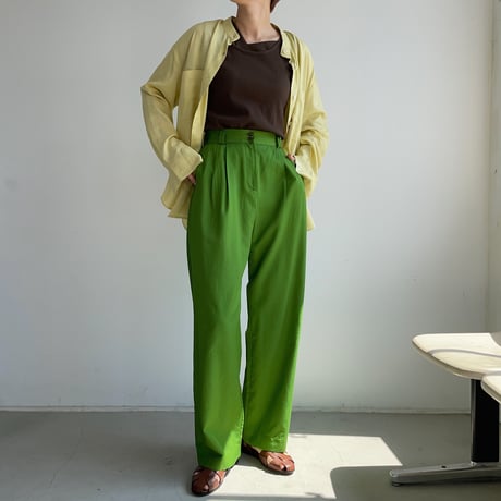 【nokcha original】twill coloring pants/3colors_np0367