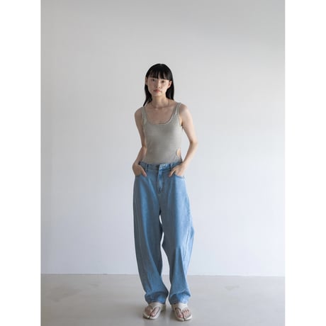 《予約販売》border lady swim wear/2colors_nw0001